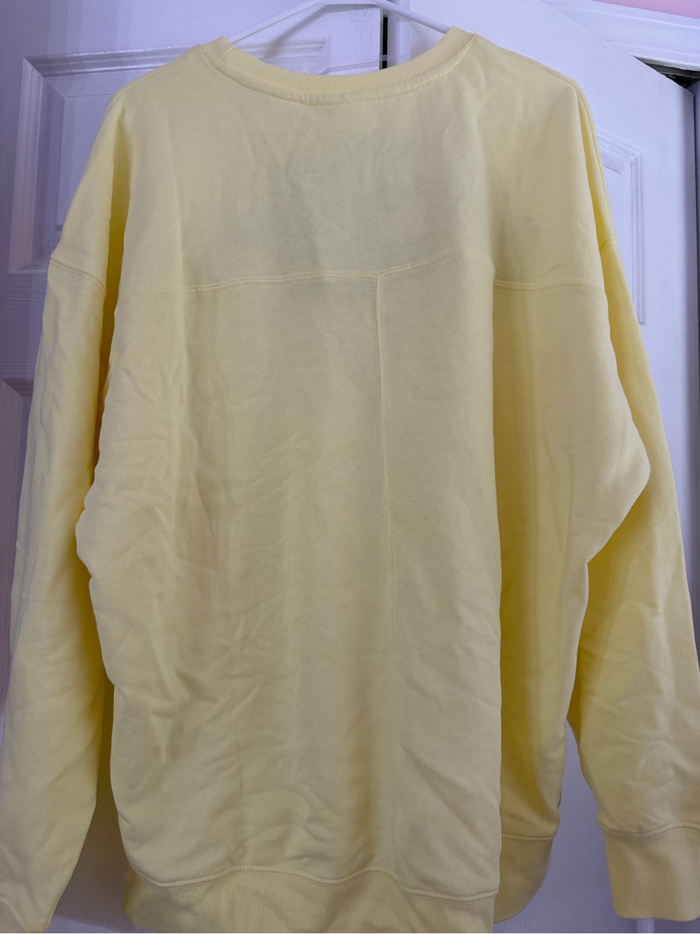 Walt Disney World Butter Yellow patchwork crewneck - Picture 2 of 3